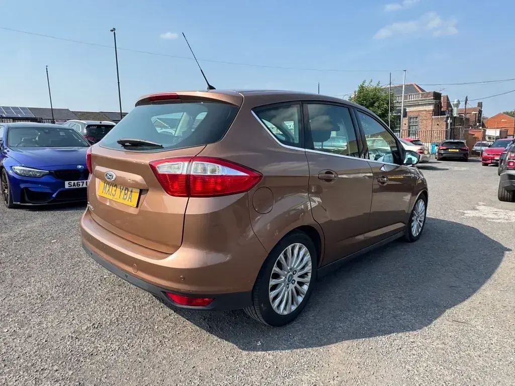 Used Ford C-MAX Titanium 115 HP (84 kW) 2013 Brown MPV