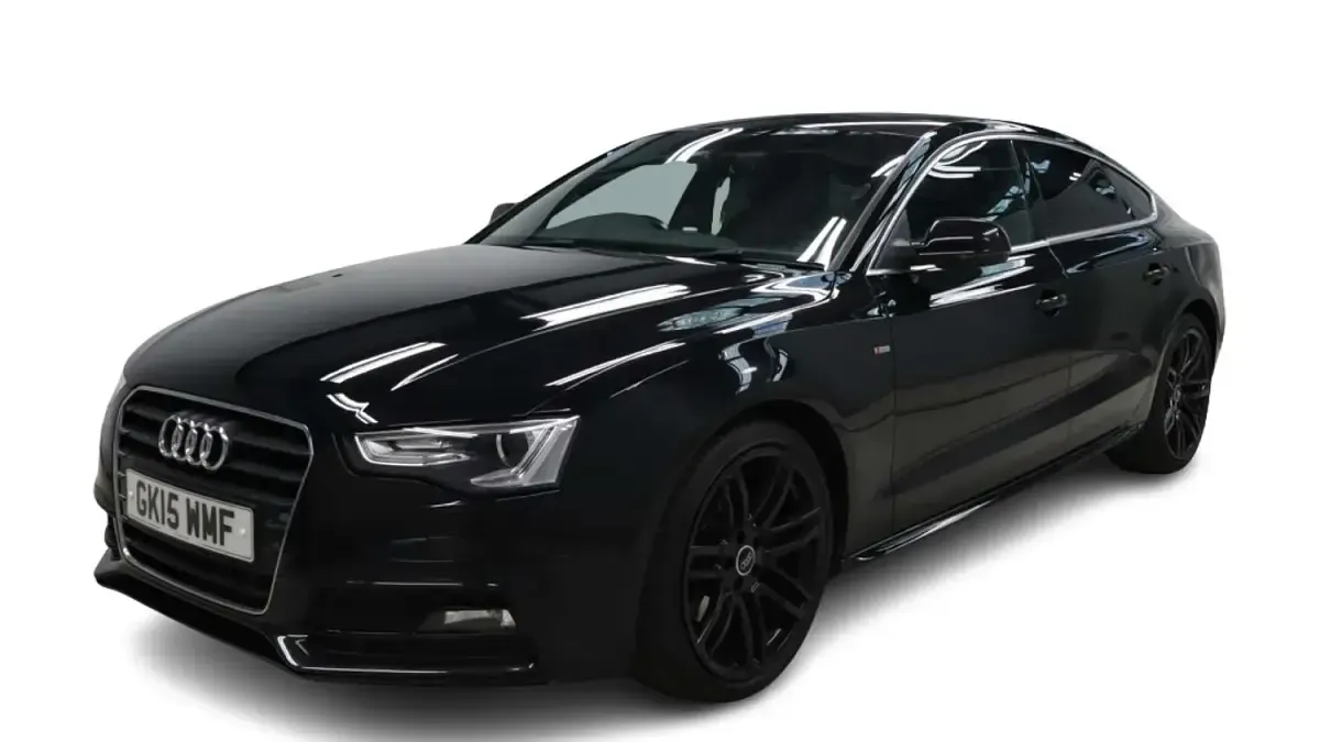 Used Audi A5 S-Line 204 HP (150 kW) 2015 Black Coupe