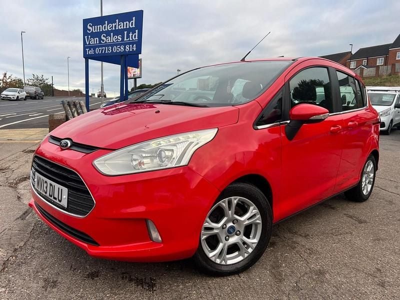 Red Used 2013 Ford B-MAX Zetec MPV | £3,995 (Fair price) - Image 1/4