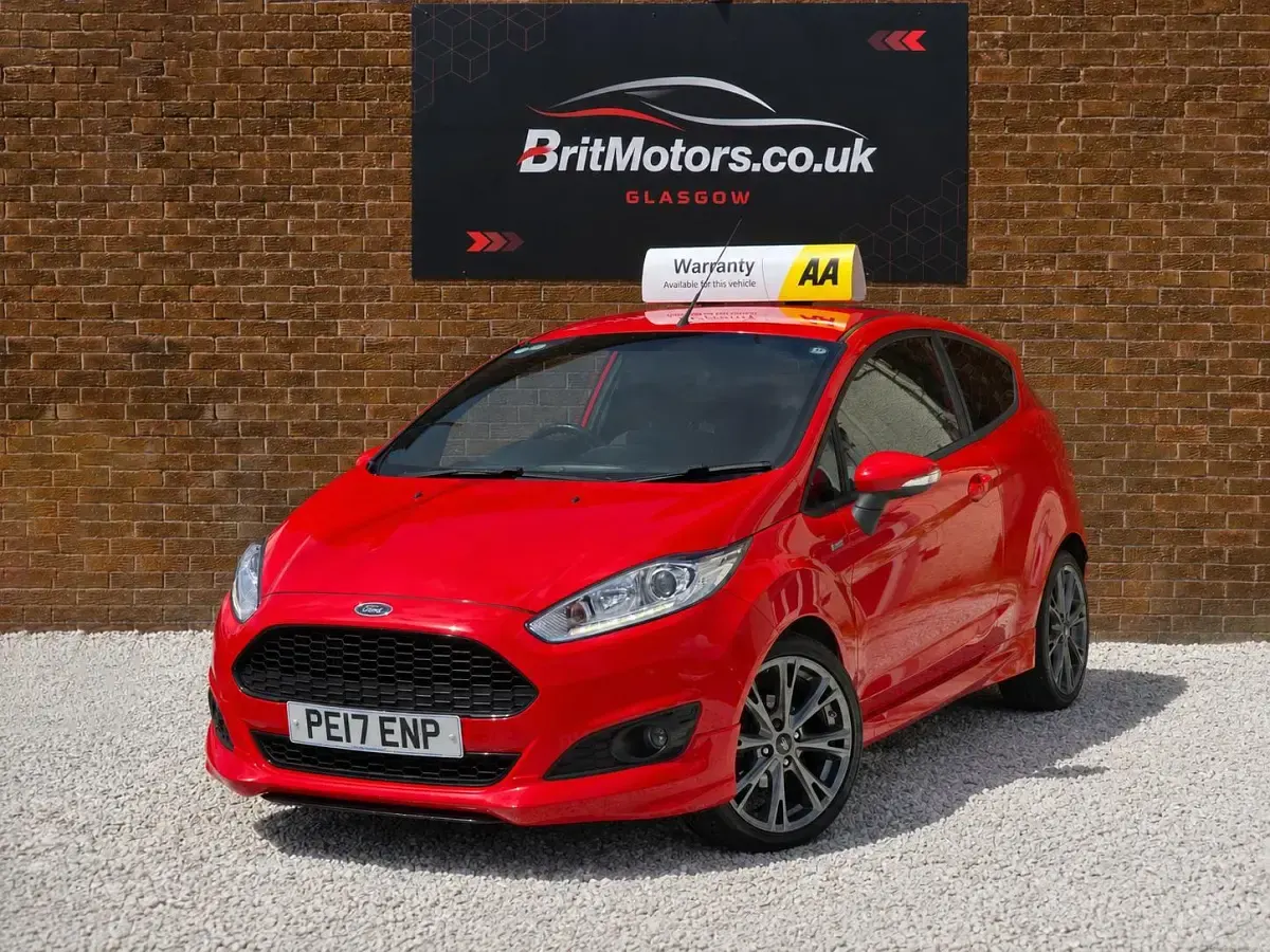 Used Ford Fiesta ST-Line 2017 Red Hatchback