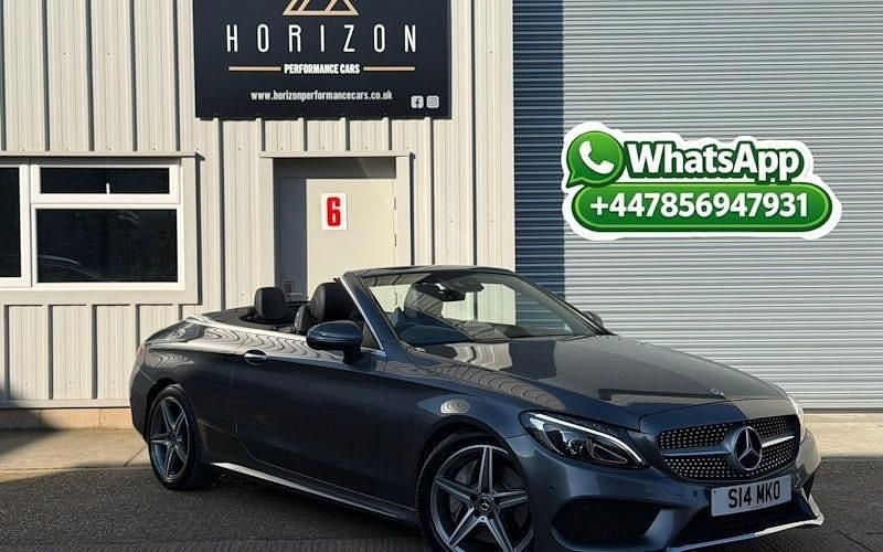 Usado Mercedes C250 AMG line 204 HP (150 kW) 2017 Cabrios
