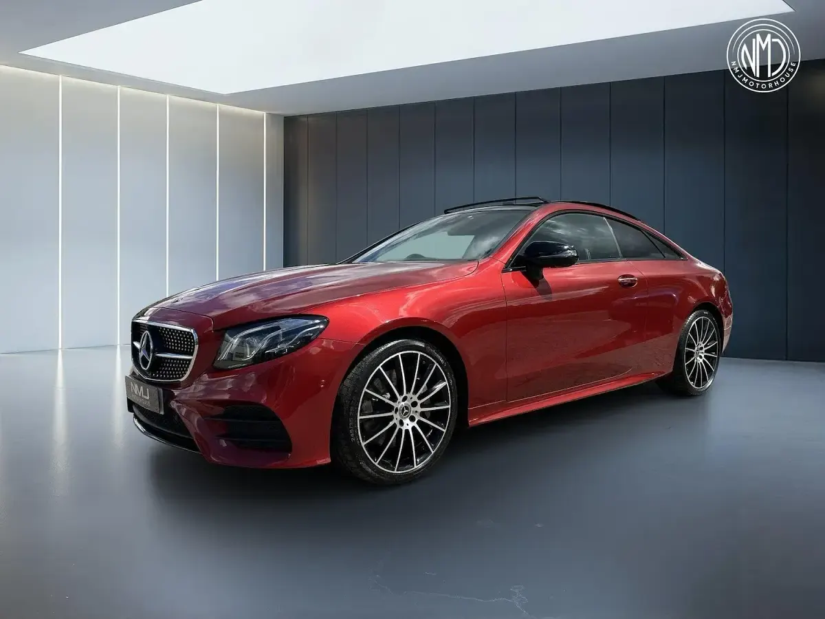 Used Mercedes E350 AMG Line Premium Plus 2020 Red Coupe