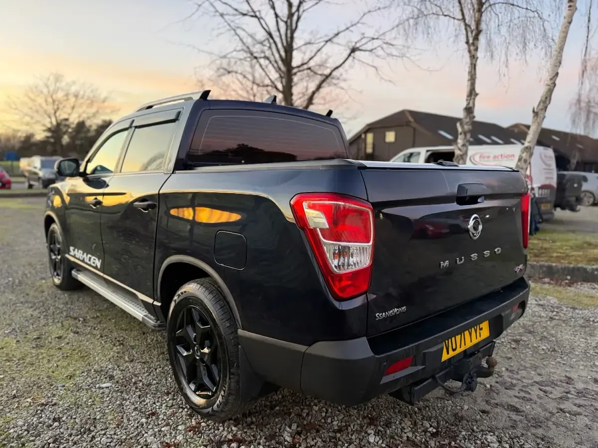 Used SsangYong Musso 2021 Blue Pickup