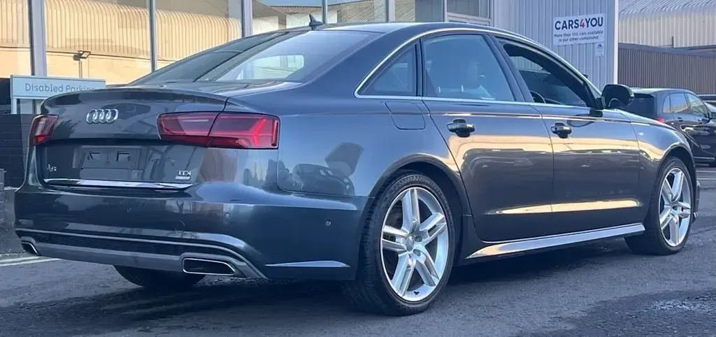 Used Audi A6 S-Line 190 HP (139 kW) 2015 Grey Sedan