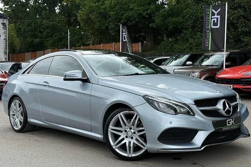 Silver Used 2015 Mercedes E350 AMG line Coupe | £11,995 (Fair price) - Image 1/1