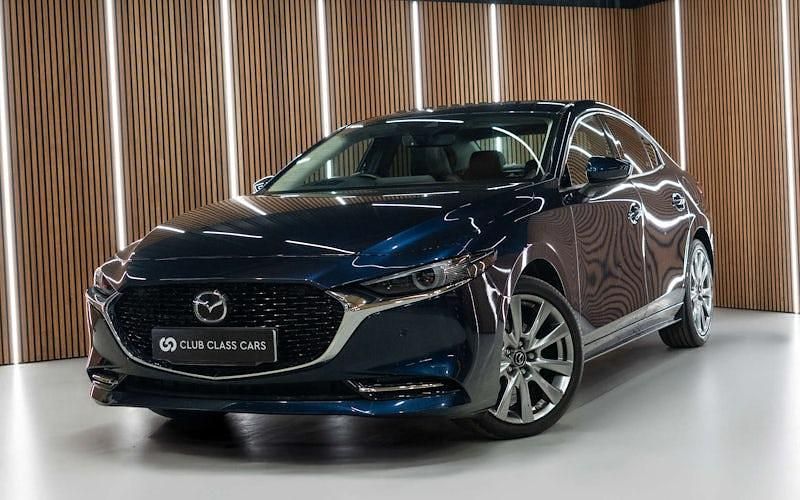Usado Mazda 3 Inclusive 186 HP (136 kW) 2021 Azul Sedan