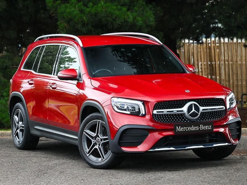 Red Used 2021 Mercedes GLB200 AMG Line Premium SUV | £26,998 (Fair price) - Image 1/4