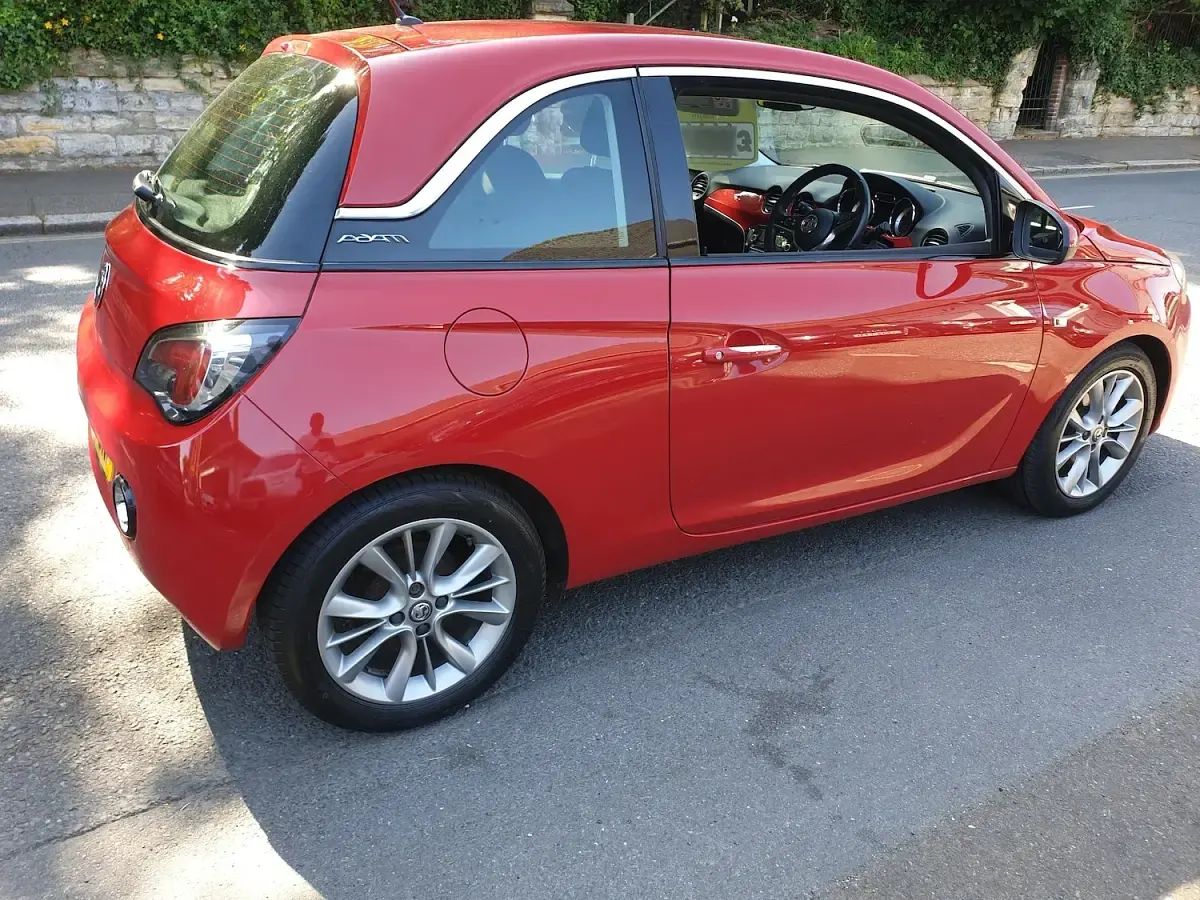 Used Vauxhall Adam Jam 70 HP (51 kW) 2014 Red Hatchback