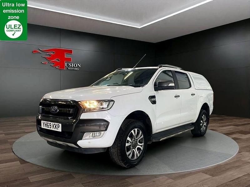 White Used 2019 Ford Ranger Wildtrack Pickup | £16,000 (Good price) - Image 1/4