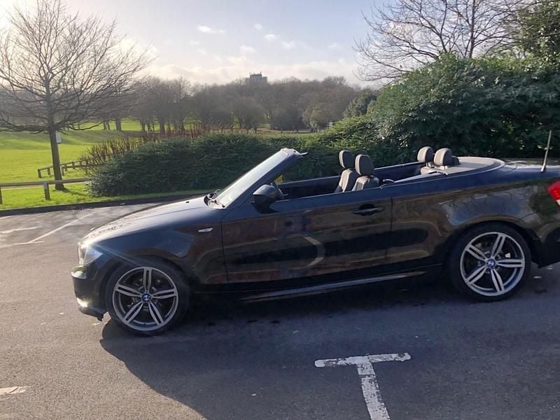 Black Used 2010 BMW 118 Cabriolet M Sport Cabriolet | £2,999 (Super price) - Image 1/4