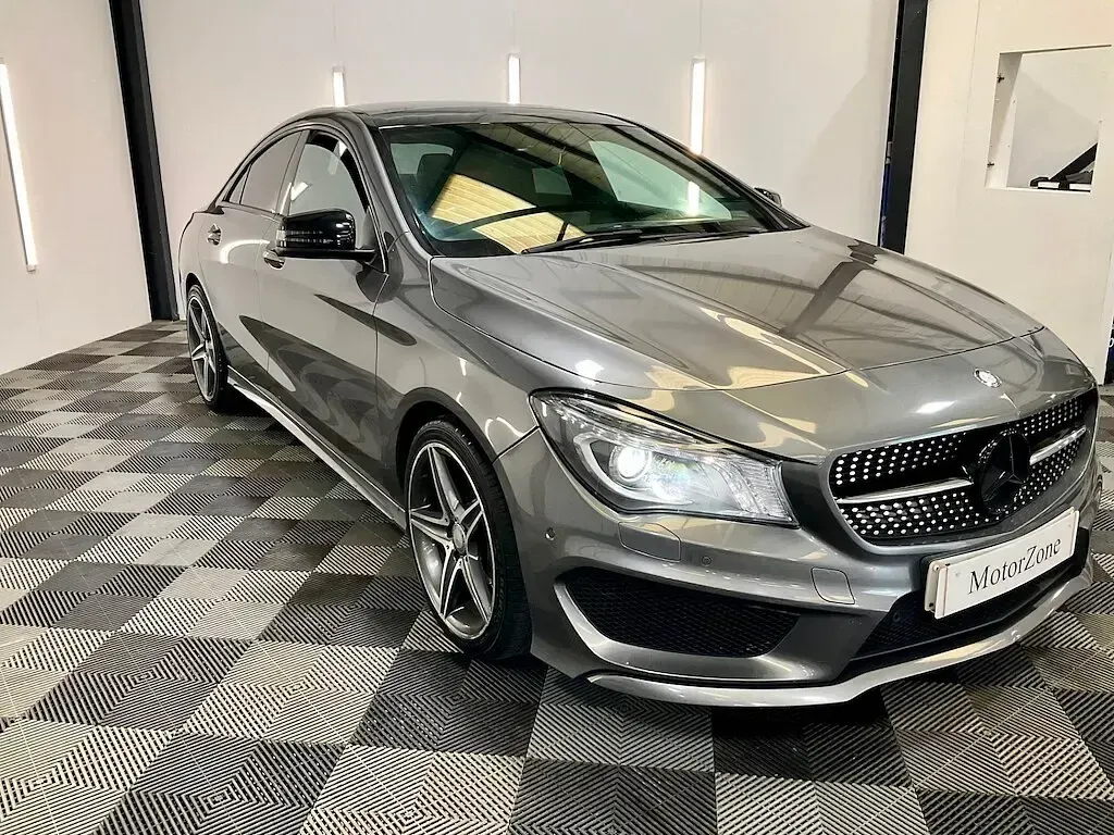 Used Mercedes CLA220 AMG 177 HP (130 kW) 2014 Grey Coupe