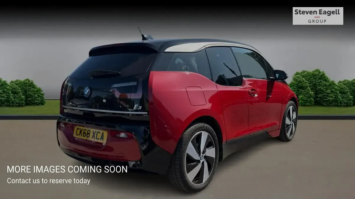 Used BMW i3 170 HP (125 kW) 2018 Red Hatchback