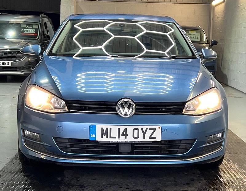 Used VW Golf VII GT 2014 Blue Hatchback