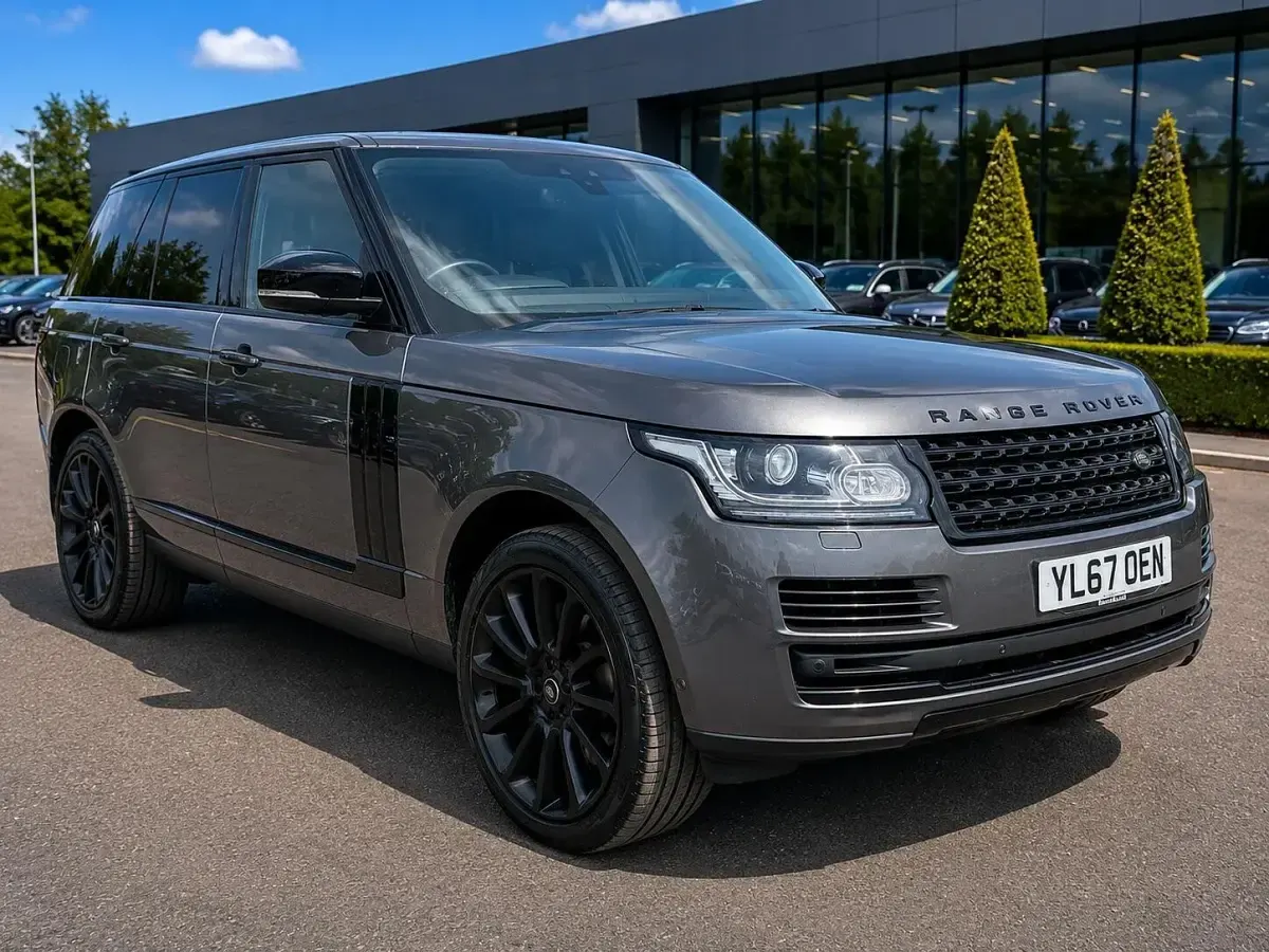 Begagnad Land Rover Range Rover Vogue SE 306 HK (225 kW) 2017 Grå SUV