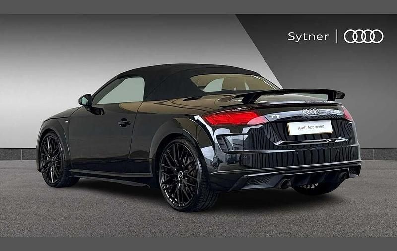 Used Audi TT Roadster Black Edition 245 HP (180 kW) 2019 Black Cabriolet
