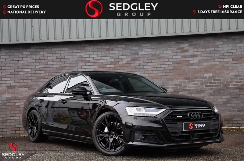 Black Used 2020 Audi A8 Black Edition Sedan | £28,495 (Fair price) - Image 1/4