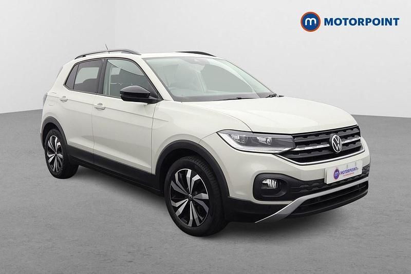 Grey Used 2021 VW T-Cross Black Edition SUV | £15,699 (Fair price) - Image 1/4