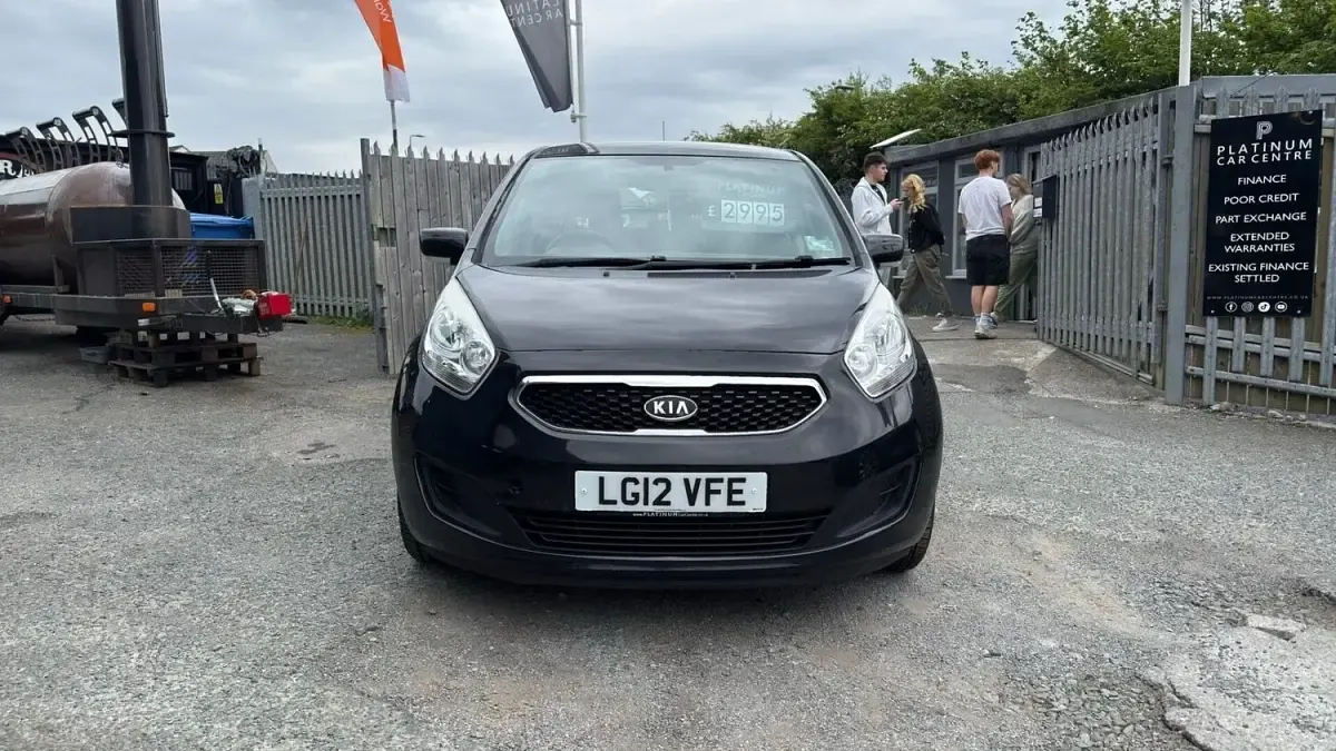Used Kia Venga 2012 Black Hatchback