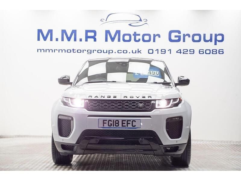 Used Land Rover Range Rover evoque HSE Dynamic 2018 White Estate
