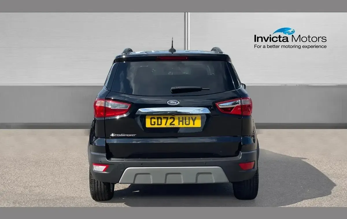 Used Ford Ecosport Titanium 125 HP (91 kW) 2023 Black SUV