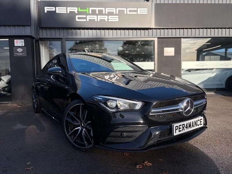 Black Used 2022 Mercedes CLA35 AMG Premium Coupe | £29,990 (Fair price) - Image 1/4
