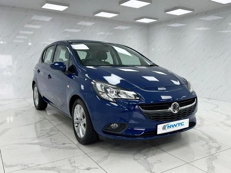 Used Vauxhall Corsa S 90 HP (66 kW) 2018 Blue Hatchback