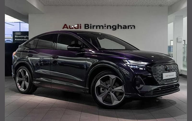 Black Used 2024 Audi Q4 e-tron Black Edition SUV | £39,000 (Good price) - Image 1/4