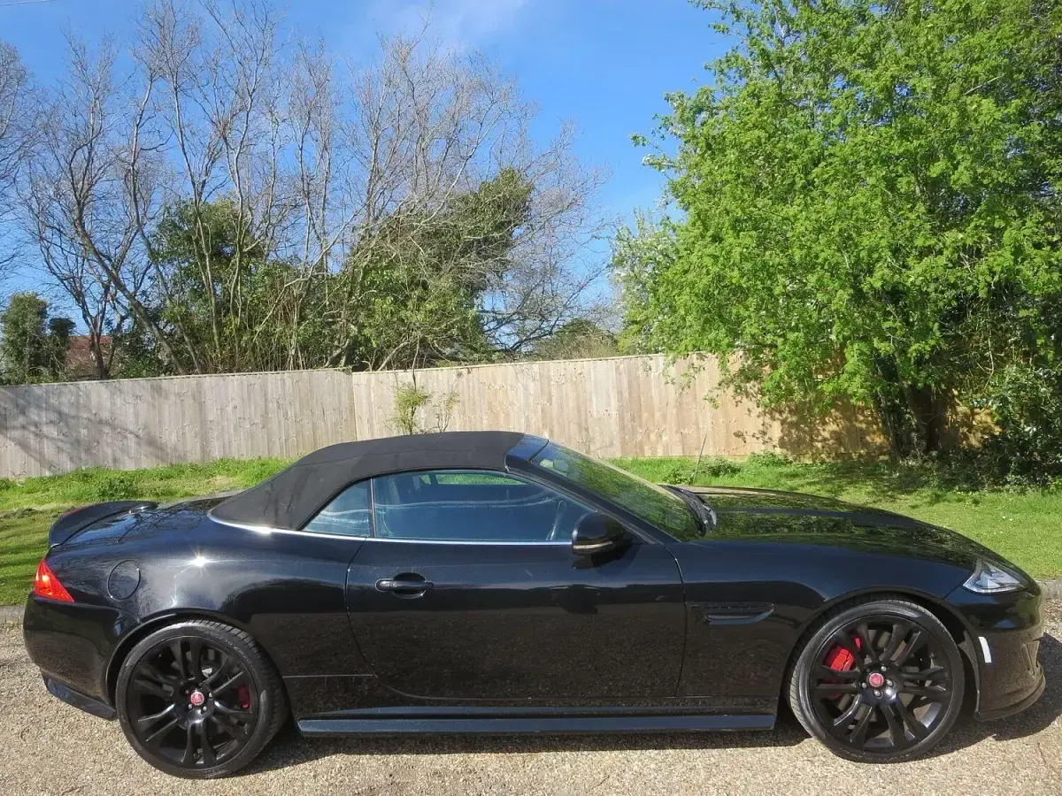 Used Jaguar XK R 510 HP (375 kW) 2014 Black Cabriolet