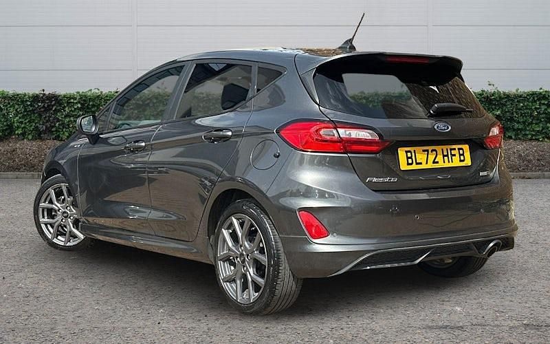 Used Ford Fiesta ST-Line 125 HP (91 kW) 2022 Grey Hatchback