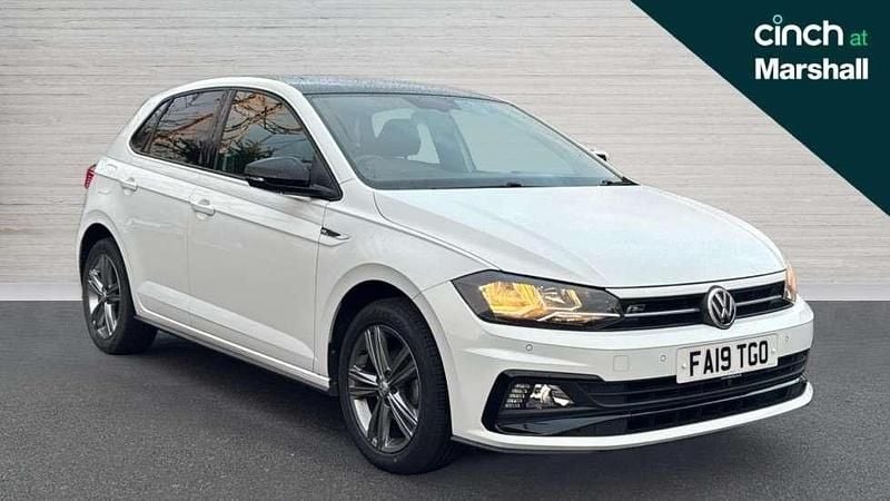 White Used 2019 VW Polo R-line Hatchback | £12,470 (Fair price) - Image 1/4