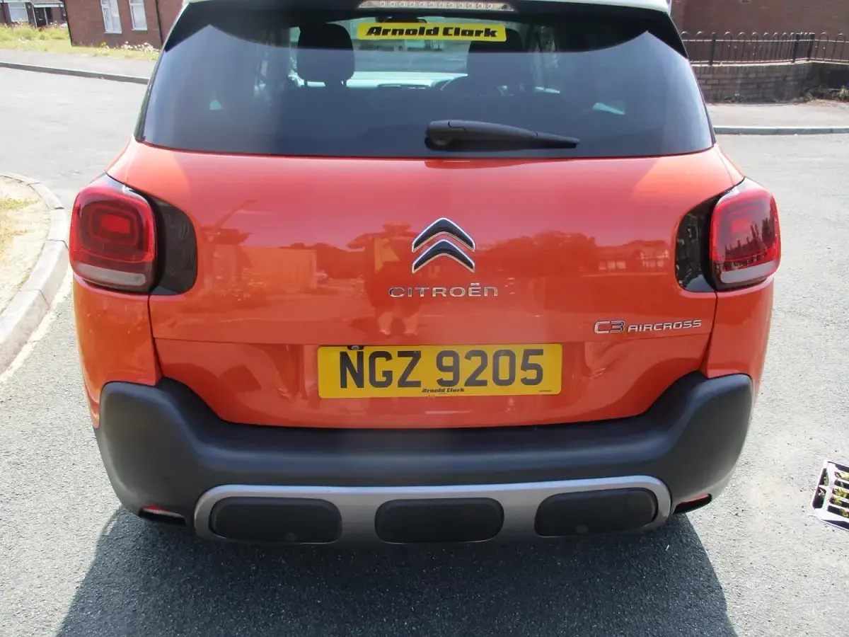 Used Citroën C3 Aircross Flair 82 HP (60 kW) 2019 Orange SUV