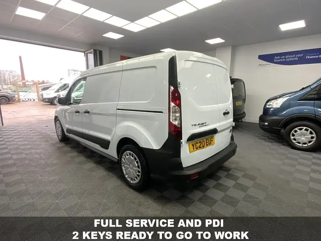 Used Ford Transit Connect 100 HP (73 kW) 2020 White MPV