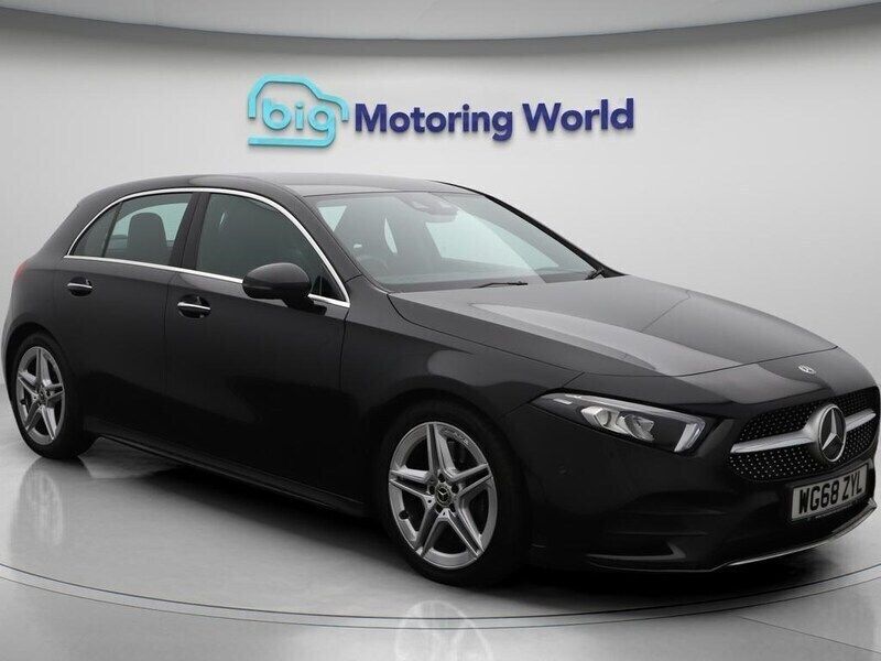 Black Used 2018 Mercedes A250 AMG line Hatchback | £16,100 (Fair price) - Image 1/4
