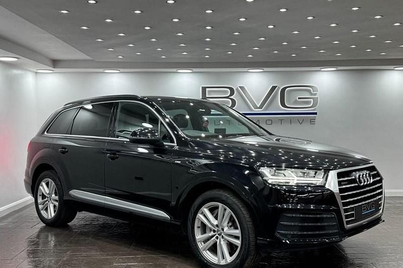 Used Audi Q7 S-Line 218 HP (160 kW) 2016 Black SUV