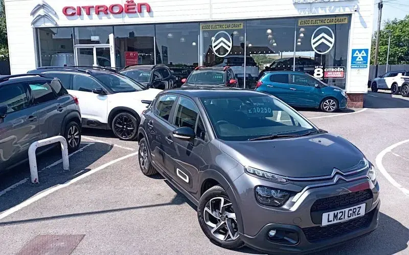 Used Citroën C3 PureTech 83 HP (61 kW) 2021 Grey Hatchback