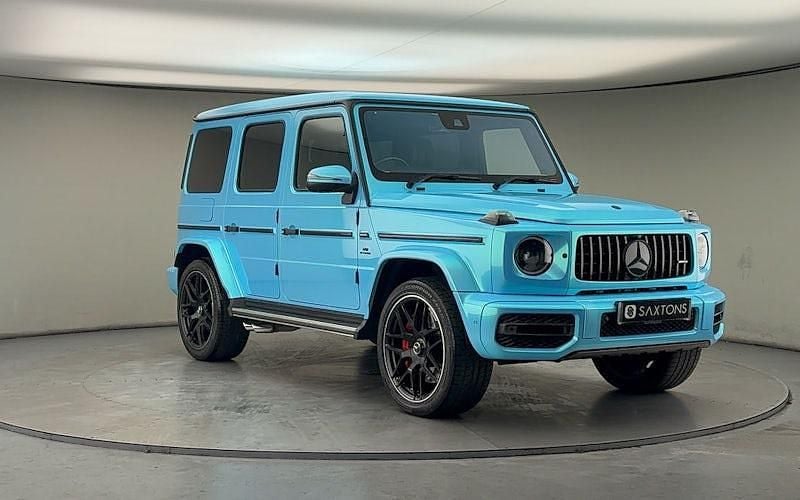 Used Mercedes G63 AMG AMG 585 HP (430 kW) 2022 Blue SUV
