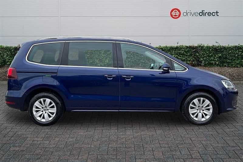 Used VW Sharan SE 150 HP (110 kW) 2020 Blue MPV