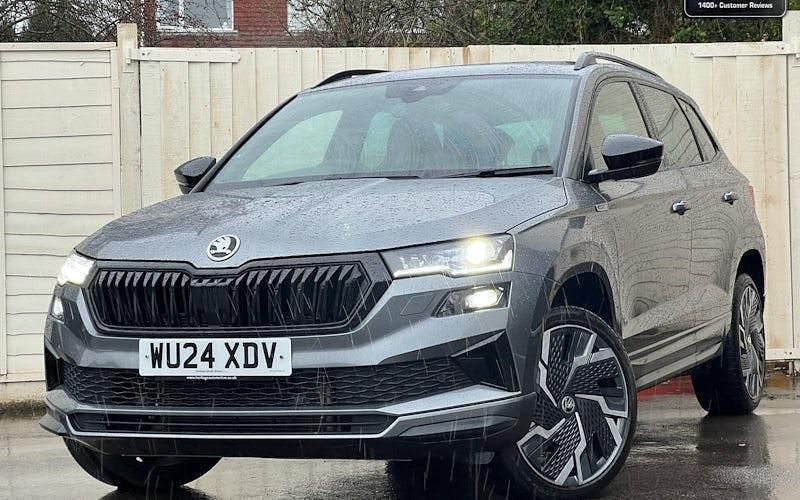 Used Skoda Karoq SportLine 150 HP (110 kW) 2024 Grey SUV