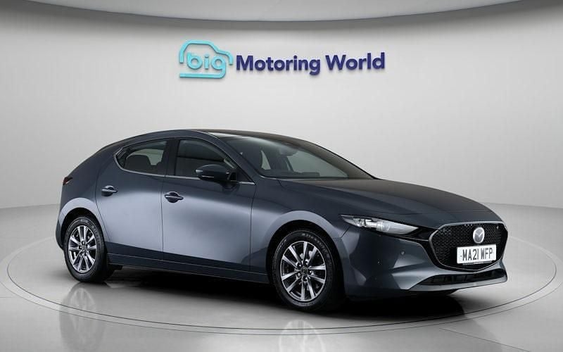 Used Mazda 3 122 HP (89 kW) 2021 Grey Hatchback