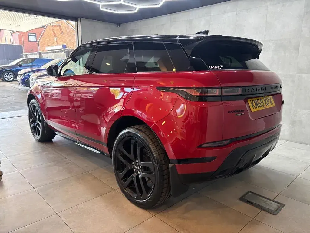 Used Land Rover Range Rover evoque HSE Dynamic 2019 Red SUV