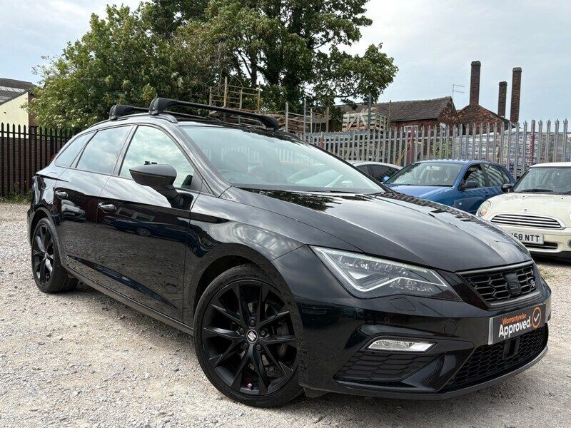 Black Used 2019 Seat Leon Black Edition Estate | £8,950 (Fair price) - Image 1/4