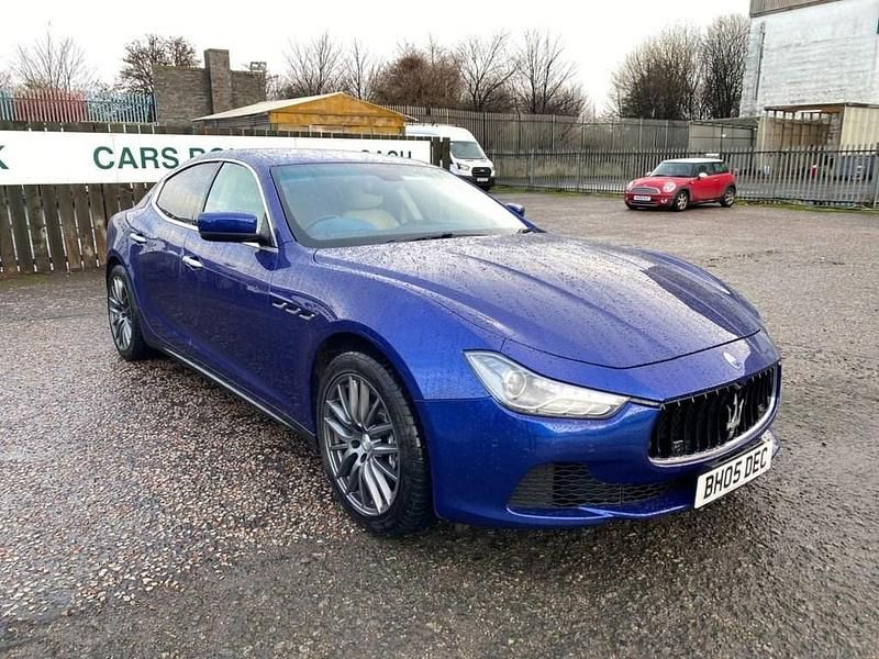 Blue Used 2016 Maserati Ghibli Sedan | £9,995 (Expensive) - Image 1/4