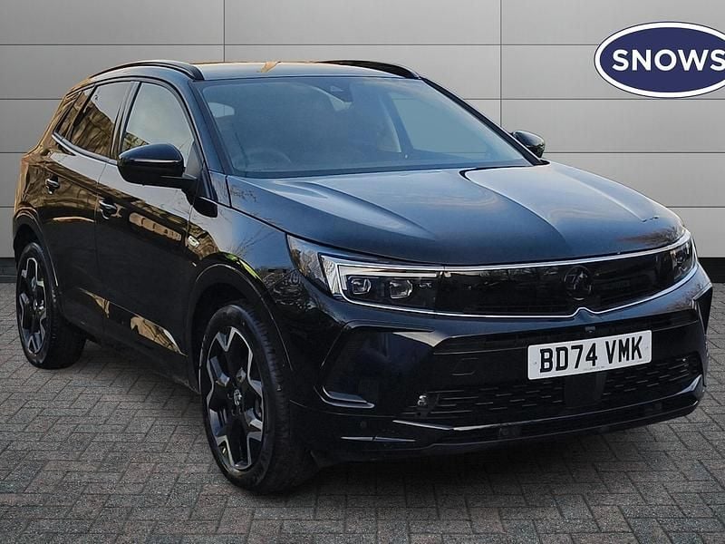 Used Vauxhall Grandland X Ultimate 136 HP (100 kW) 2024 Black SUV