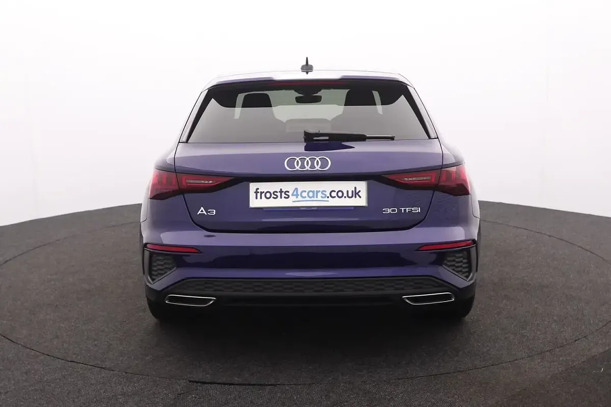 Used Audi A3 S-Line 2024 Blue Hatchback