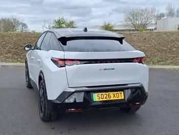 New Peugeot e-3008 GTi 156 kW (213 HP) 2026 White SUV