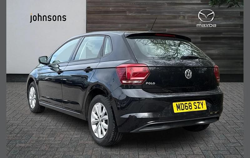 Used VW Polo SE 64 HP (47 kW) 2019 Black Hatchback