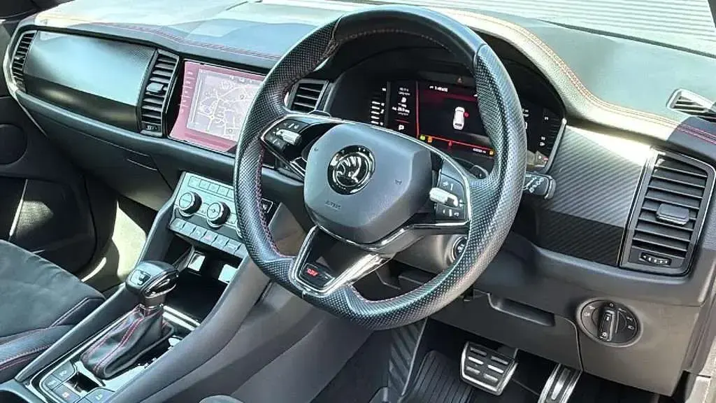 Used Skoda Kodiaq vRS 241 HP (177 kW) 2021 Grey SUV