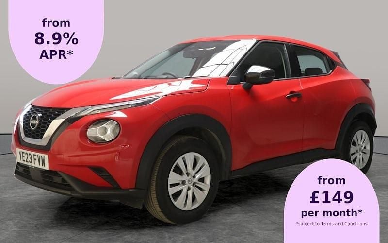 Red Used 2023 Nissan Juke Visia SUV | £12,502 (Super price) - Image 1/2