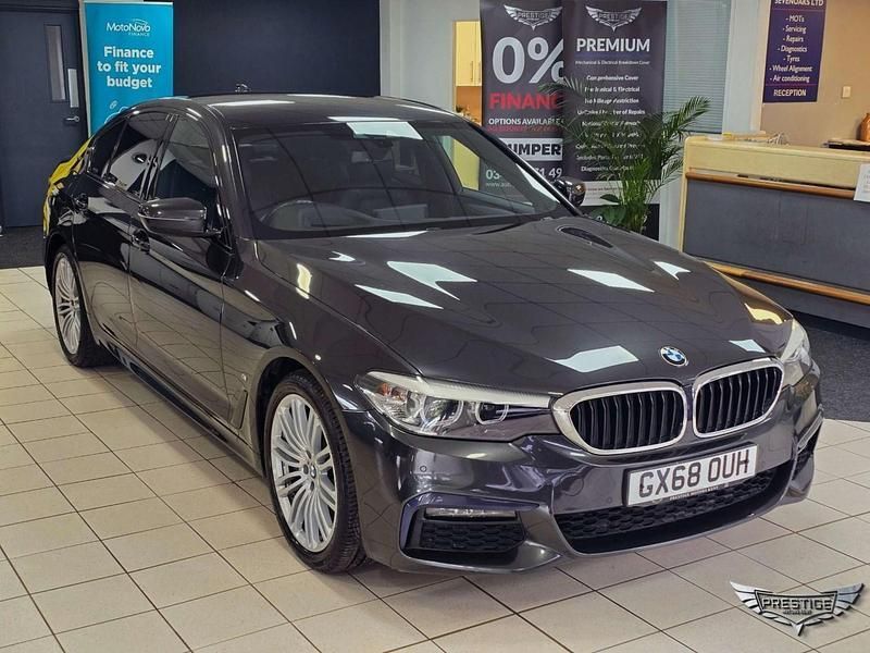 Grey Used 2018 BMW 530e M Sport Sedan | £15,495 (Fair price) - Image 1/4
