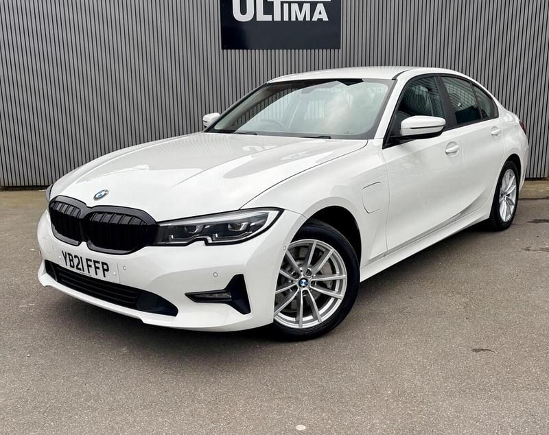 Used BMW 330e Impressive 2021 White Sedan
